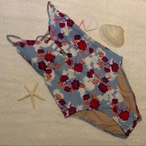 Vanilla/Beach one piece swimsuit